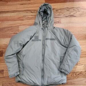 Extreme Cold Weather Parka Generation III Large Regular Gray Hooded Layer 7